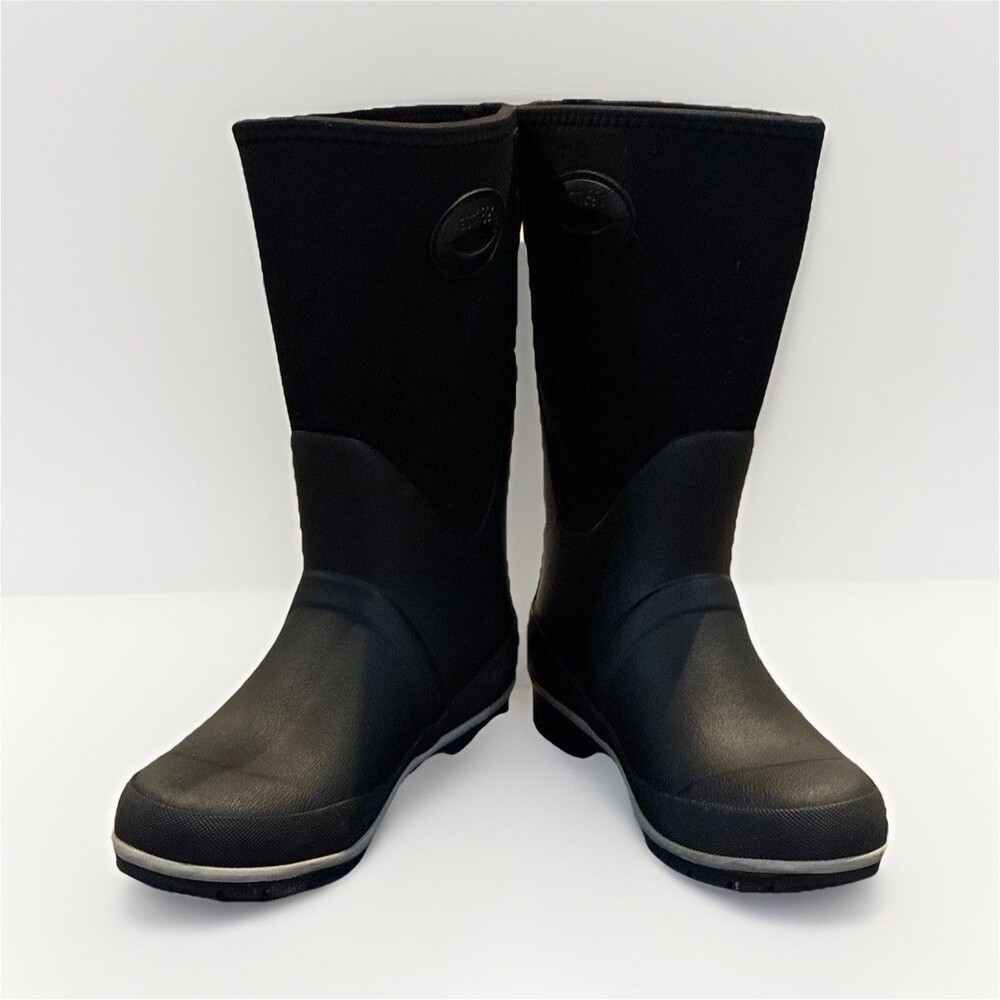 Western Chief Women's Waterproof Neoprene Mid-Calf Rain Boots Black US 4‎